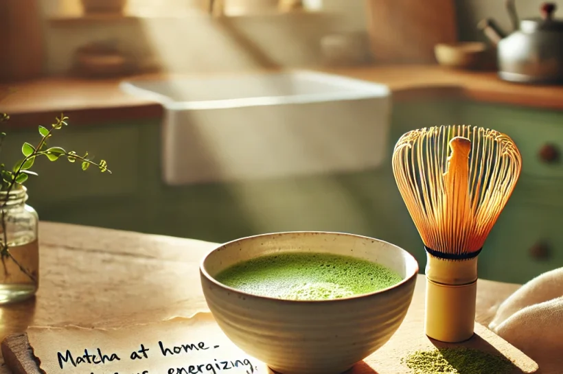 matcha tea recept - finom, egészséges, energizál